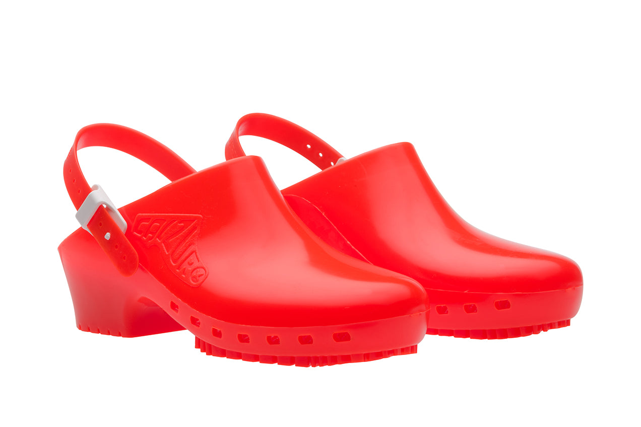 Plastic on sale clog shoes